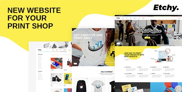 Etchy &ndash; Print Shop WordPress Theme